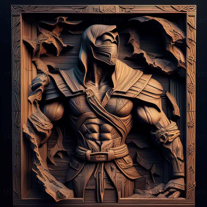 3D модель Гра Mortal Kombat Unchained (STL)